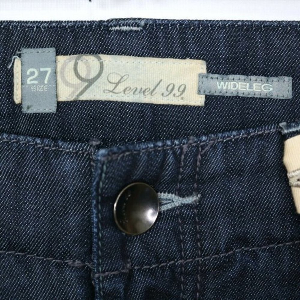 Level 99 Wide‎ Leg Jeans Dark 27 X 33 - Picture 7 of 10